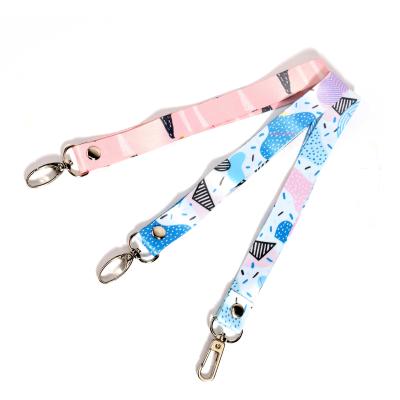 China Promotional Gift/Decoration Gift/Polyester ID Memorabilia Printed Card Holder/Landyards Woven Cell Phone Custom Sublimation Quality Neck Lanyard With Logo for sale