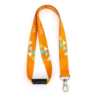 China Promotional Custom Printing Different Laynard Logo Lanyards Polyester Neck Heat Transfer Gift Clip for sale