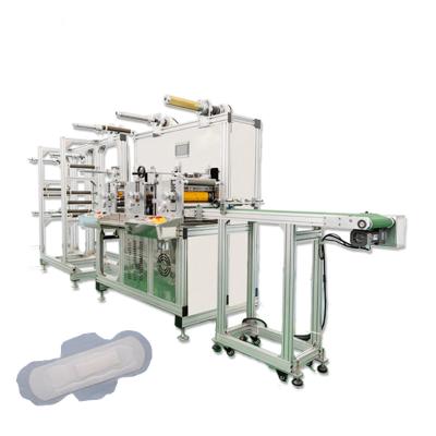 China Fully semi automatic sanitary pad private label process sanitary napkin making machine en venta