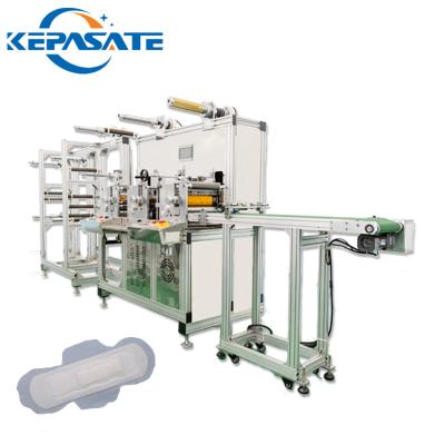 China Manufacture China Low automatic ladies sanitary pads napkin manufacturing machine en venta