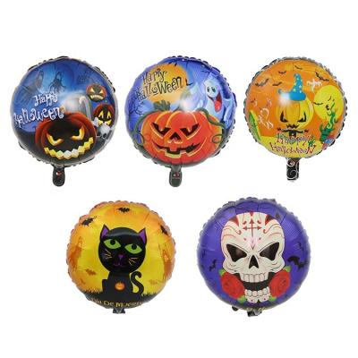 China Wholesale High Quality Festival Decoration Selection Halloween Series Mylar Foil Balloons Individual Packing For Party Theme Decoration for sale