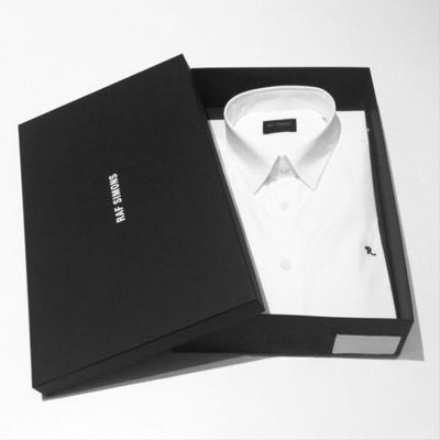 China Recyclable Custom Designs Matte Black White Luxury Retail Garment Package Gift Packaging Paper Boxes With Logo T-shirt For Clothes for sale