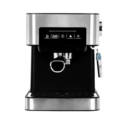 China New Italian Wholesale Steamer Cappuccino Steamer Portable Commercial Full Automatic Mocha Coffee Maker Espresso Coffee Machine for sale