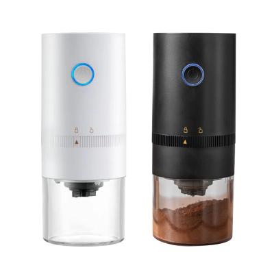 China Custom 2022 Car Auto Coffee Bean Grinders Mini Portable Usb Electric Coffee Grinder for sale