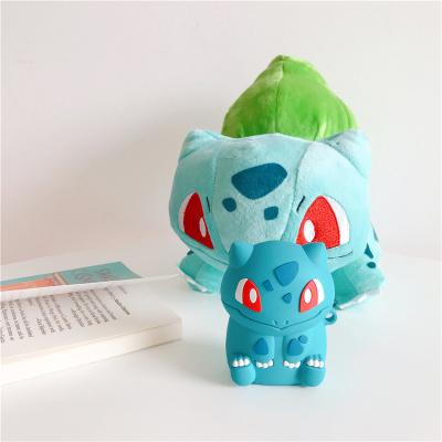 China For AirPods Pro 3D Kawaii Cartoon Case For Pokemon Bulbasaur Silicon Cover For AirPods Pro Case Sleeves [1/2 GEN] for sale