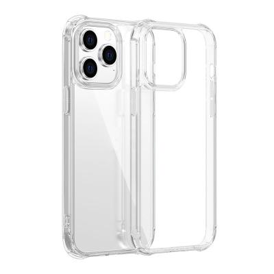 China Shockproof For iPhone 14 12 Pro Max Case Anti Yellowing Acrylic Shockproof Bumper Clear Hard Case For iPhone 13 Pro Max Clear Case Customs for sale