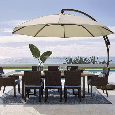 China Modern Outdoor Furniture Banana Umbrella Garden Beach Patio Sun Umbrella Outdoor Hanging Restaurant Umbrella for sale