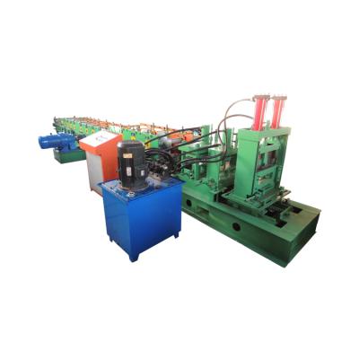 China Factory full automatic fast change c channel steel structure c section purlin cold roll forming machine for sale