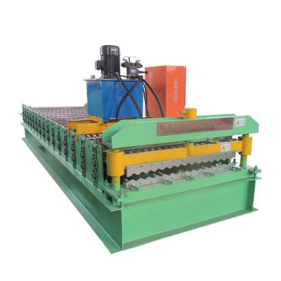 China Cold Galvanized Factory Color Corrugated Steel Sheets Sheet Covering Forming Machinery for sale