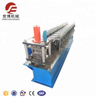 China View of Used Building Construction Machine and Equipment Steel Roller Shutter Door Frame Roll Forming Machine Manufacturer for sale