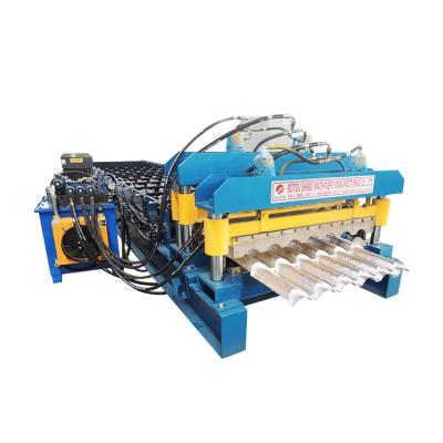 China Factory Corrugated Galvanized Aluminum Roofing Sheet Roll Forming Machine for sale