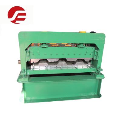 China High Quality Building Material Stores Galvanized Panel Floor Deck Tile Making Roll Forming Machine for sale