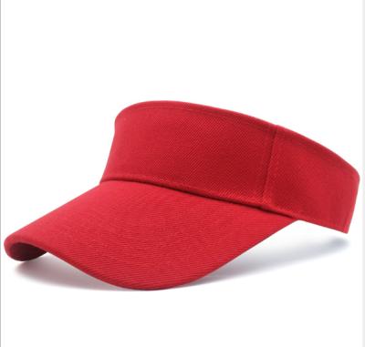 China 2020 COMMON Promotional Cheap Price Custom Adjustable Sun Visor Hat / Cap for sale