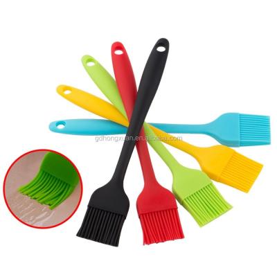 China Easily Cleaned Heat Resistant Silicone Basting Pastry Brushes / BBQ Brushes / Essential Cooking Instrument for sale