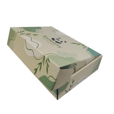 China Free Sample Recyclable Custom Printing Shipping Box Mailers Packaging Box For Fabric for sale