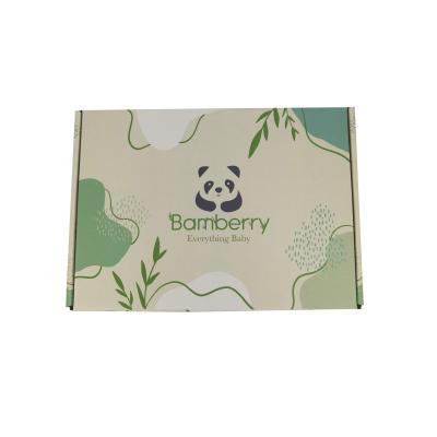 China Factory Price Custom Recyclable Bottom Ad Recyclable White Corrugated Packing Boxes for sale