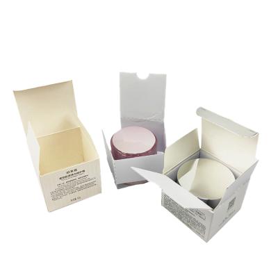 China Recyclable Custom Design Gloss Lamination Cosmetic Powder Storage Box For Ladies Cosmetic for sale