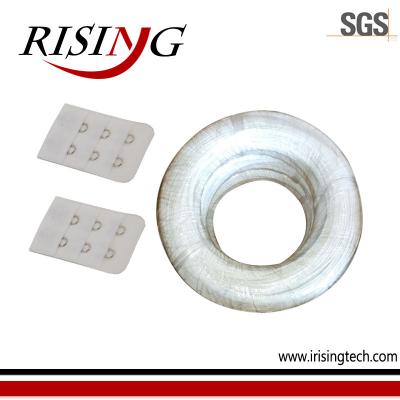 China Pass SGS Test ,  High quality   0.80mm Nylon coated hooks and eyes wire for sale