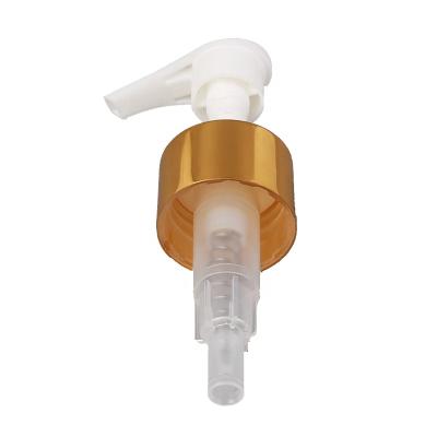 China 20/410 24/410 24/415 28/410 28/415 Non-Refillable Pump Gold Sprayer Silver Plastic Cosmetic Liquid Dispenser for sale