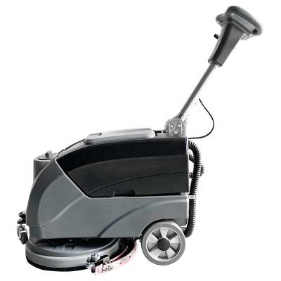 China SJ25 Folding walk-behind floor scrubber dryer floor scrubber factory floor scrubber for sale