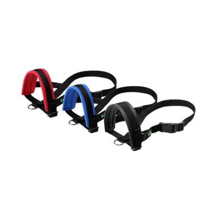 China Viable Wholesale Custom Adjustable Nylon Dog Muzzle For Dogs Prevent Biting, Barking And Chewing for sale