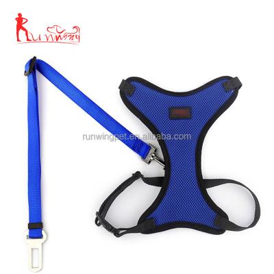 China Sustainable Adjustable Car Driving Safety Seat Belt Harness Dog Arms Manufacturing for sale