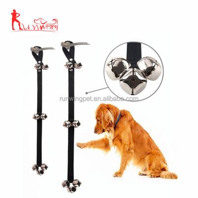 China Viable Premium Quality Dog Doorbells Adjustable Door Bells For Potty Training Your Pup The Easy Way for sale