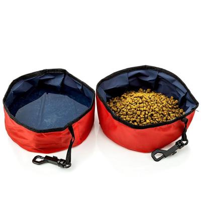 China Amazon Sustainable Bet Selling Pet Products Travel Collapsible Dog Bowl Food And Water Folding for sale