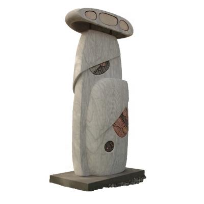 China Taiwan Unique Design Overhead Stone Lamp Garden Landscaping for sale