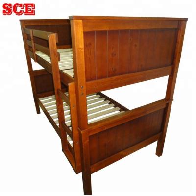 China Modern Kids Furniture Solid Wood Wooden Bunk Bed for sale