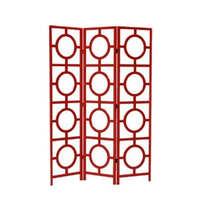 China Wooden CLASSIC View Pine Screen Folding Mobile Vietnam MDF Room Divider for sale