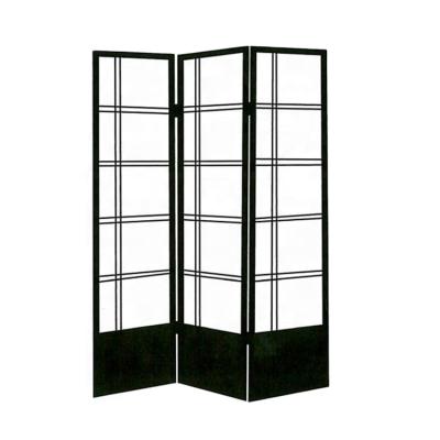 China CLASSIC Wooden Furniture Folding Room Divider Screen for sale