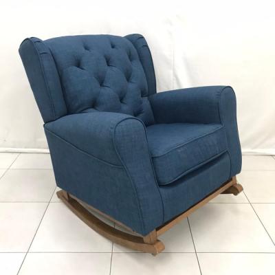 China Luxury Rocking Relax Furniture Rocker Chairs For Bedroom Rocking Chair for sale