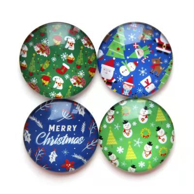 China Factory new hot-selling glass magnet gift for home decor for sale