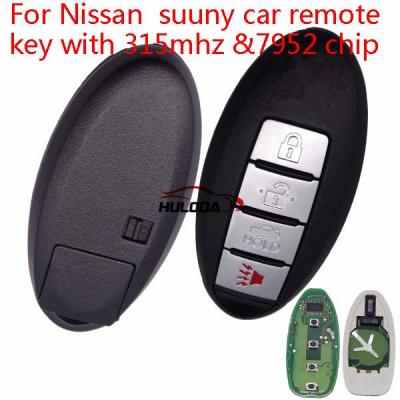 China For Niss suuny car remote key with 315mhz with 7952 chip FCCID: CWTWB1U840 IC: 1788D-FWB1U840 Model: TWB1U840 Niss-RK-07A for sale