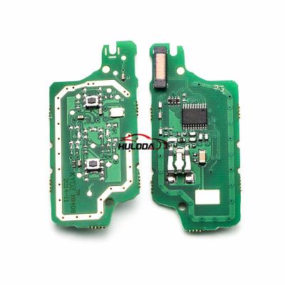 China For Citroen 2 Button Flip Remote Control With 433Mhz ID46 Chip ASK Model 307&407 Blade 2006-2010 Citr-RK-01A for sale