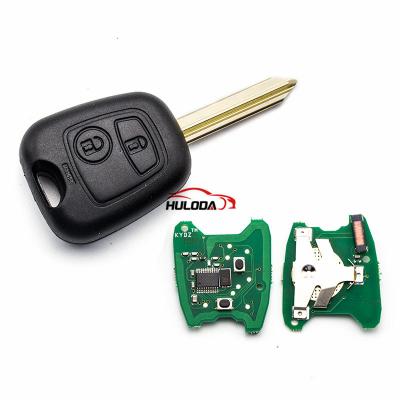 China For Citroen 2 button remote contro 433Mhz ID46 chip for Blade 206&Toy43 please choose key it Citr-RK-05C for sale