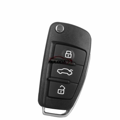 China For Audi A6 3 Button Remote Key Blank Without Logo Aud-KS-11Ano for sale