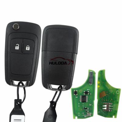 China original for Chevrolet 2 button remote key with 434mhz 5WK 50079 95507070 GM chip (HITA G2) 7937E Che-RK-16Boriginal for sale