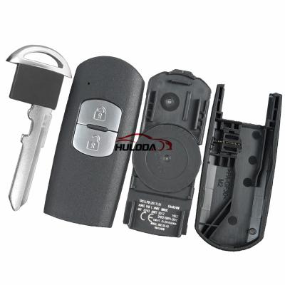 China For Mazda 2 Remote Key Button Blank With Blade Without Logo (3parts) Maz-KS-11Ano for sale