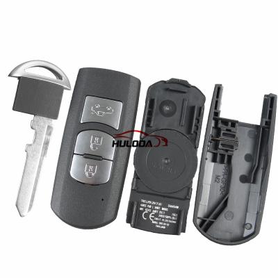 China For Mazda 3 Remote Key Button Blank With Blade Without Logo (3parts) Maz-KS-11Bno for sale