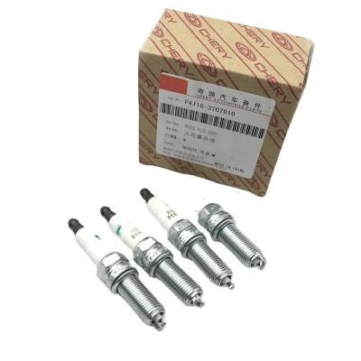 China Auto Engine Systems Sparking for Chery X70 tiggo5 tiggo7 tiggo8 tiggo5X arrizo5 arrizo7 engine spark plug 1.5T F4J16-3707010 for sale