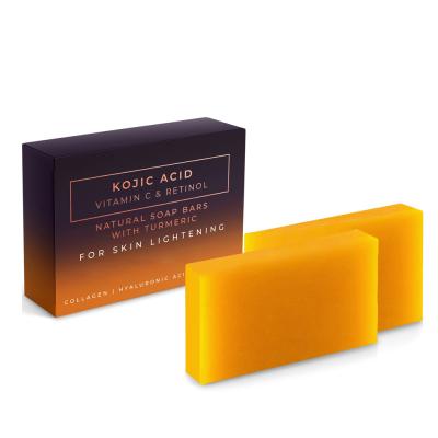 China Skin Face And Body Skin Care Turmeric Base Natural Organic Soap for sale