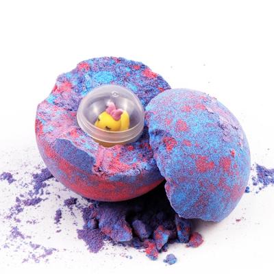 China Best Home Body Care Hemp Oil CBD Rich Bubble Relaxing Bath Bombs Natural With Amazing Toys for sale