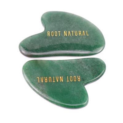 China Cheapest Natural Full Body Face Scrubbing Beauty Gua Sha Massager Tools Jade Stone Gua Sha Facial for sale