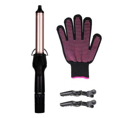 China Ceramic Barrel 2-in-1 Hair Straightener&Curler Straightener & Curling Iron for sale