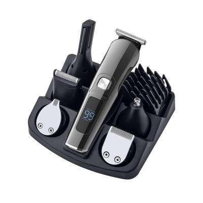 China Hotel Professional 6 in 1 Electric Clipper Grooming Kit for sale