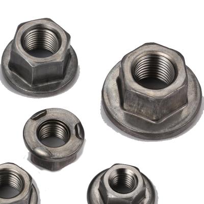 China Heavy Industry China Manufacture Carbon Steel M10 M12 M14 Hexagon Flange Weld Nut for sale