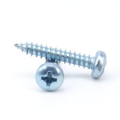 China Flat Surface Sale Guaranteed Quality Furniture Connector Cross Recessed Pan Head Self Tapping Screw for sale