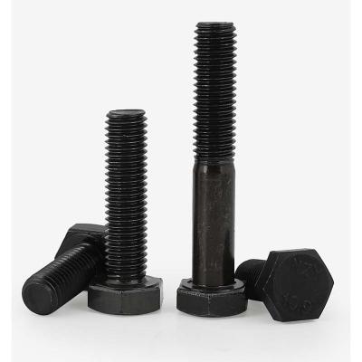 China High Quality Steel Cartons Carbon Oxide Grade 10.9 Black Hex Bolt for sale